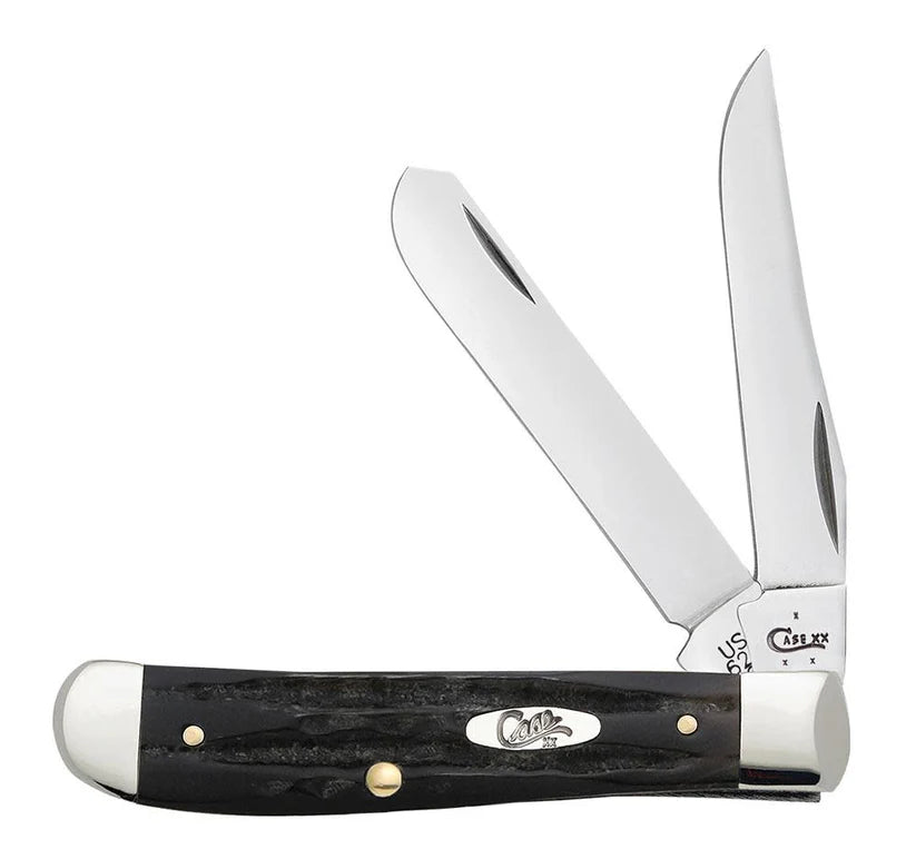 Case XX Jigged Buffalo Horn Mini Trapper CA65016