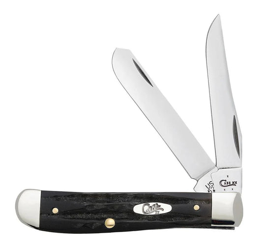 Case XX Jigged Buffalo Horn Mini Trapper CA65016