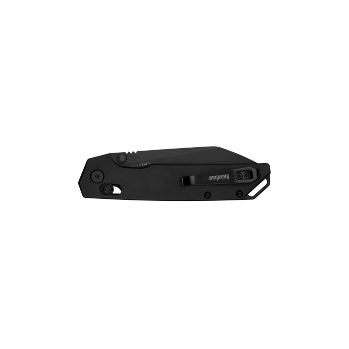 Kershaw Iridium – Black, Reverse Tanto KS2038R