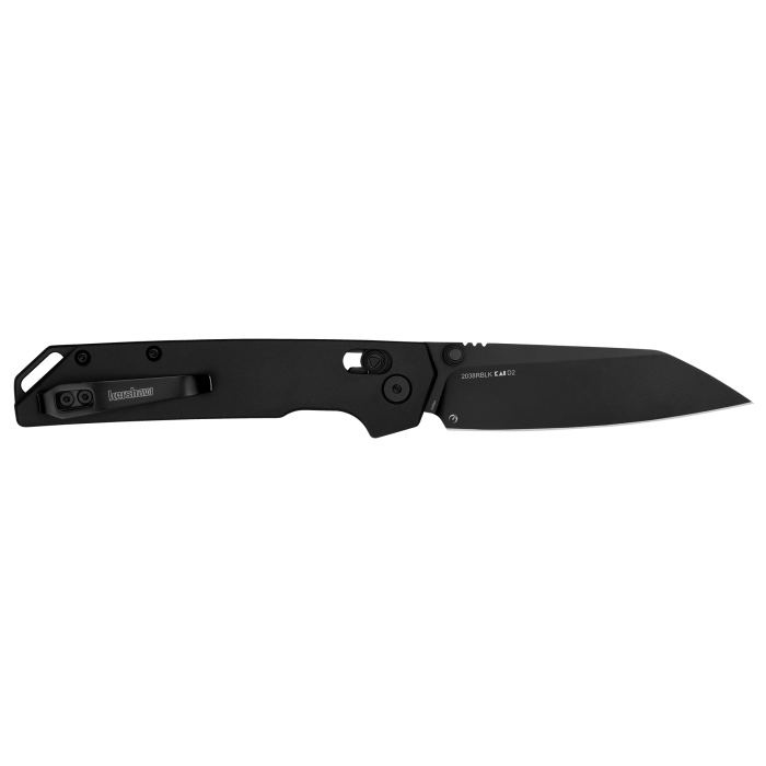 Kershaw Iridium – Black, Reverse Tanto KS2038R