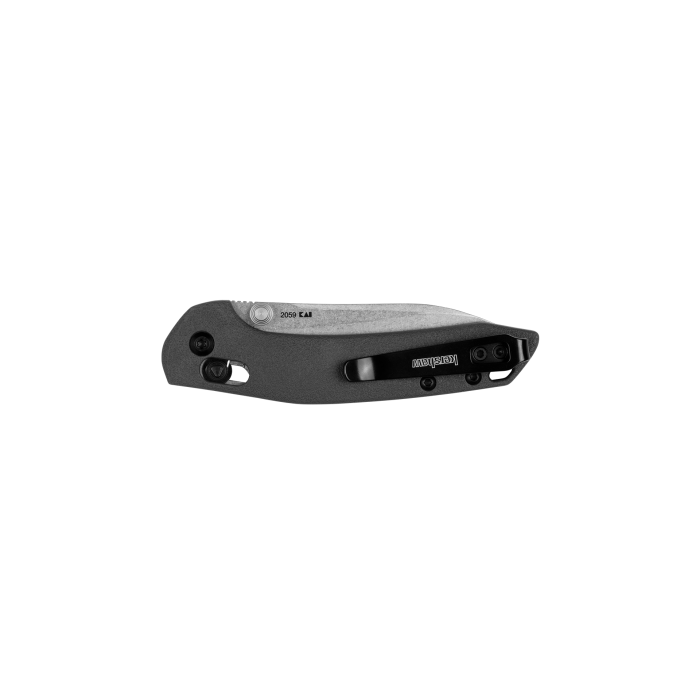 Kershaw Duster Folding Knife – DuraLock  Charcoal Gray GF Nylon  2059