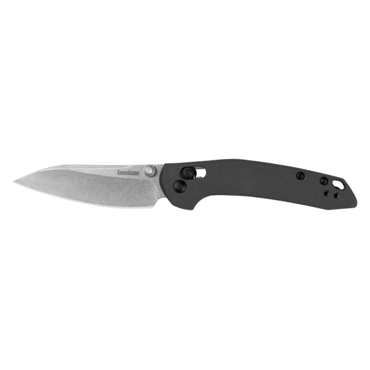 Kershaw Duster Folding Knife – DuraLock  Charcoal Gray GF Nylon  2059