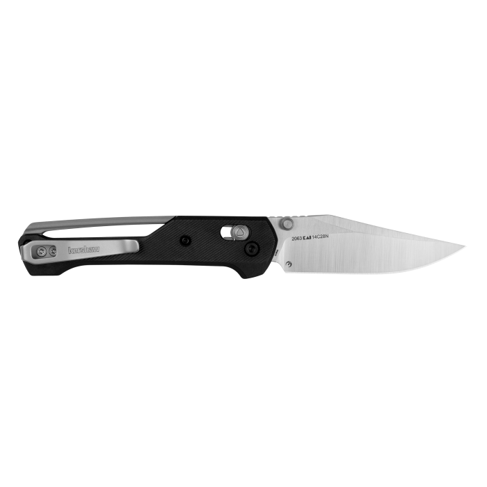 Kershaw Airspace Folding Knife – DuraLock  Black Polymer w/ Satin 14C28N Blade  2063