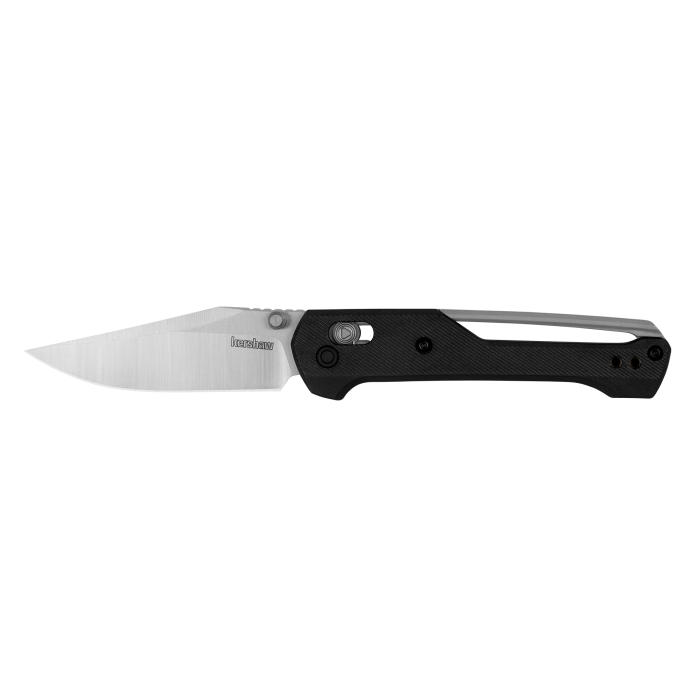 Kershaw Airspace Folding Knife – DuraLock  Black Polymer w/ Satin 14C28N Blade  2063