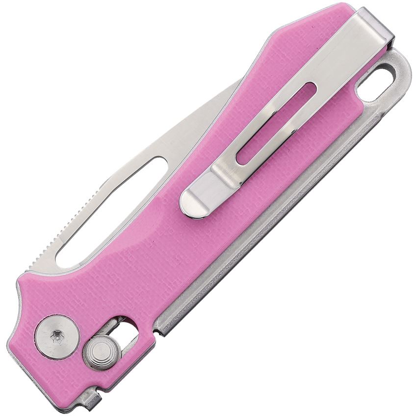 Real Steel Vis Folder Lockblade Pocket Knife Pink G10 RS8051PS