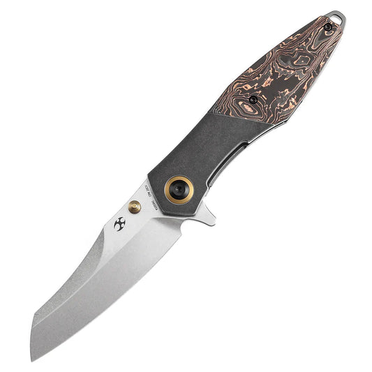 KANSEPT Mistaken Thumb Stud Flipper Blackwash Titanium Copper Carbon FiberK1053A1
