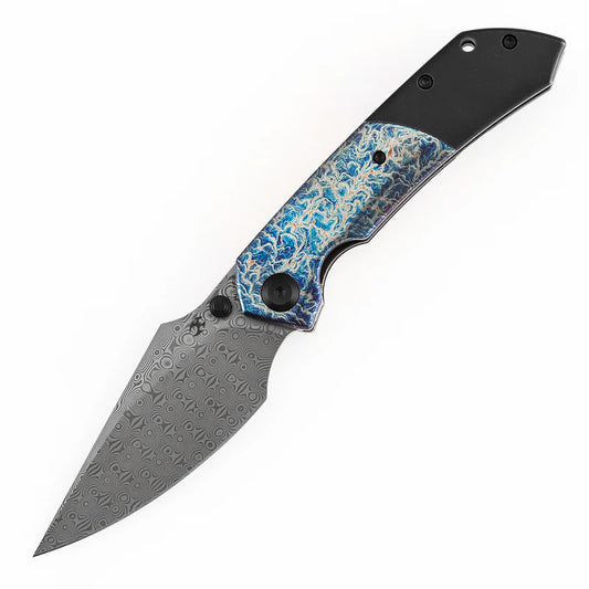 Kansept Fenrir | Blackwash Titanium with Lightning Strike Finish  | K1034D2