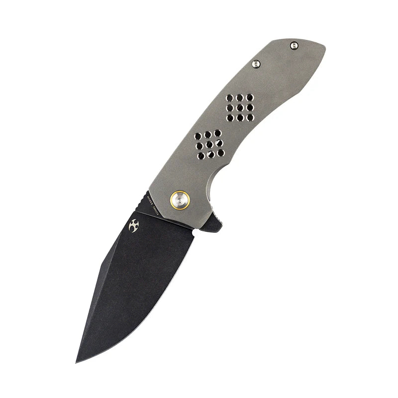 KANSEPT Entity Flipper Knife – Silicon Carbided Titanium, CPM-S35VN K1036B2