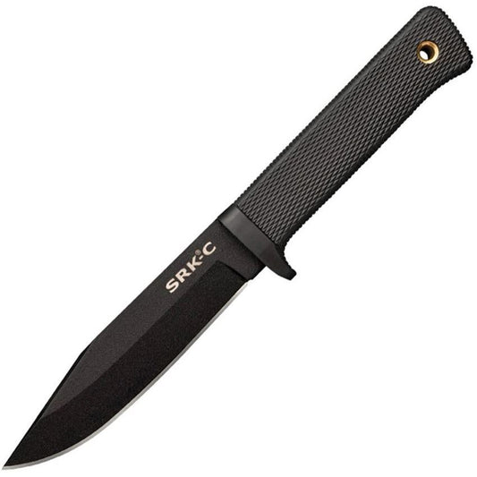 Cold Steel SRK-C Compact Fixed Blade Knife Kray-Ex (5" Black) 49LCKD