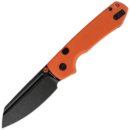 Vosteed Raccoon Top Linerlock Knife – Orange G10 EDC Utility A2931