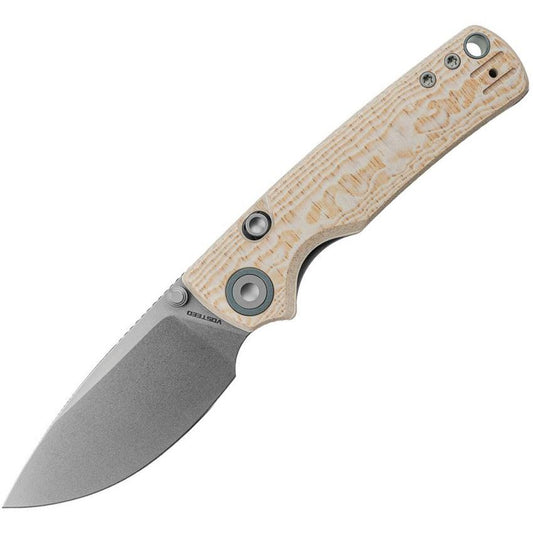 Vosteed Porcupine TS – Premium Micarta EDC with Smooth Linerlock Action VOSA2626