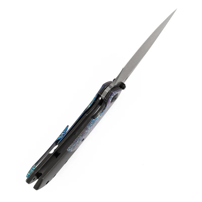 Kansept Fenrir | Blackwash Titanium with Lightning Strike Finish  | K1034D2
