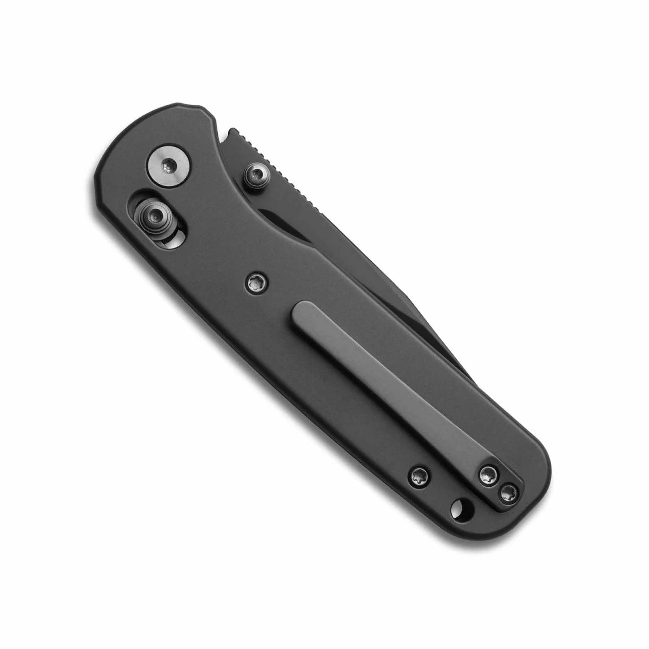 Miguron Katou Crossbar Lock Folding Knife  MGR630ADG 2.97" M390 Satin & DLC Blade, Grey PVD Titanium Handle | MGR630ADG