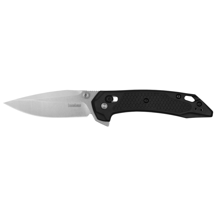 Kershaw Bonneville Folding Knife 14C28N Stonewashed Blade Glass-Filled Nylon Handle 6000