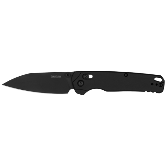 Kershaw Bel Air XL Black CPM MagnaCut Folding Knife Black PVD Blade 6110BLK