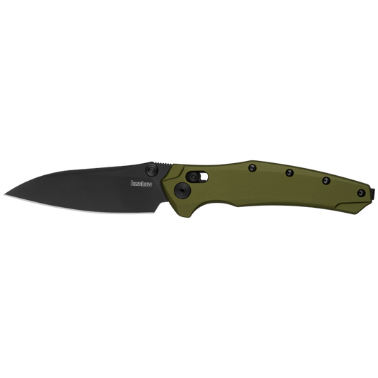Kershaw Bareknuckle – DuraLock  OD Green Aluminum w/ Black PVD MagnaCut Blade  6777