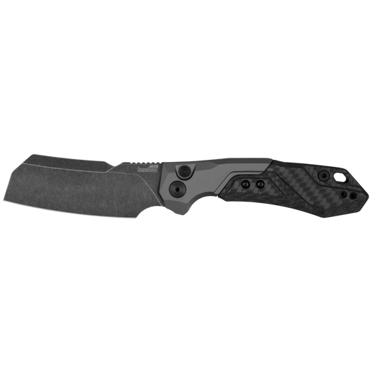Kershaw Launch 14 Automatic Knife Cleaver Blade Carbon Fiber Aluminum Handle  7850