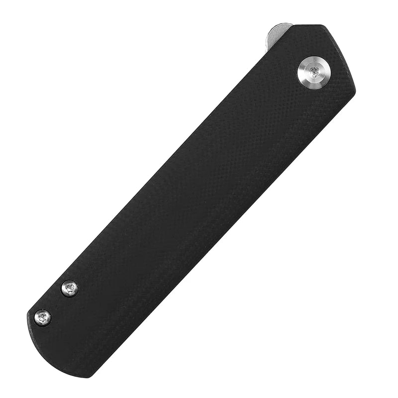 KANSEPT Foosa Slip Joint / Flipper Knife – Black G10, 154CM T2020T10
