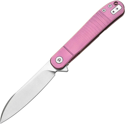 Dreamtech Framelock Titanium Pink – Premium EDC with Sleek Strength DTK4370P