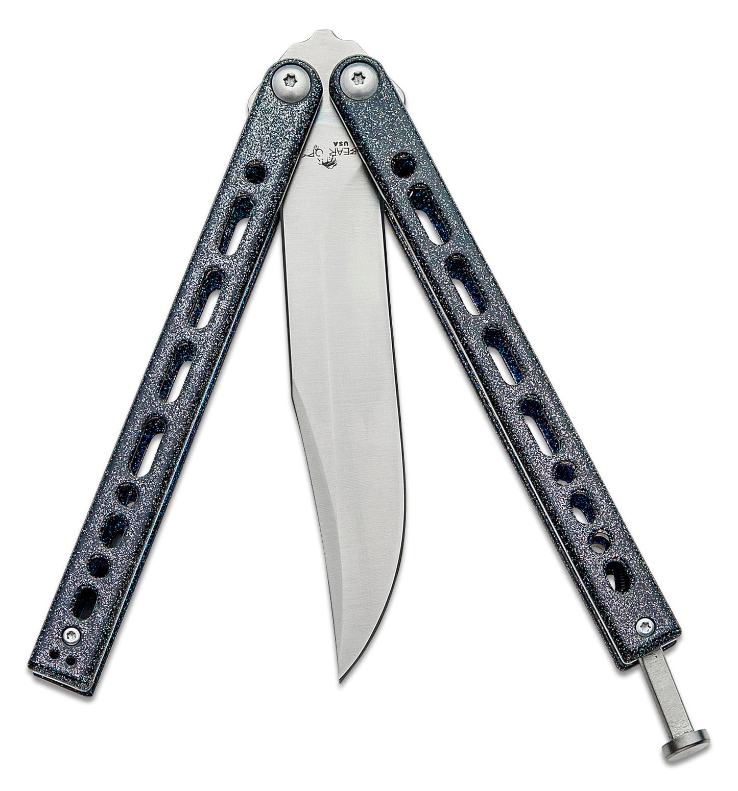 Bear Ops Bear Song VIII Butterfly Knife Galaxy - BCB800GXS