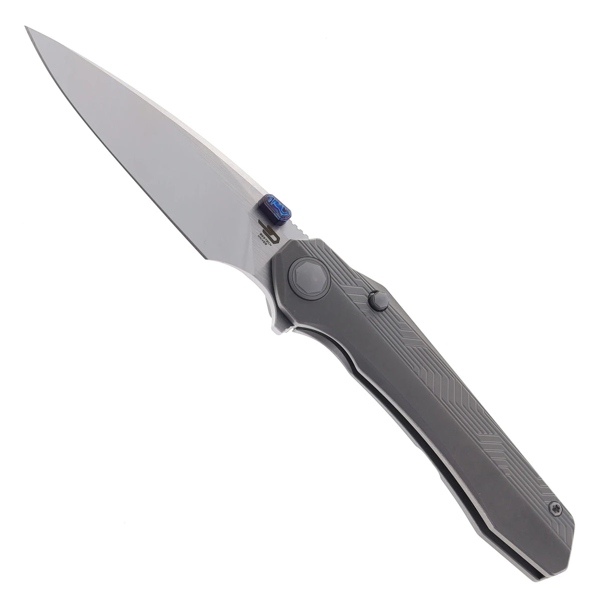 Bestech Wet Nellie Folding Knife | 3.53" MagnaCut Stonewashed Drop Point Blade | BT2505E