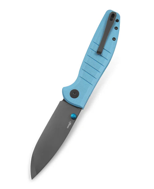 BESTECHMAN GOODBOY BMK04C: 3.54" D2 Steel Blade, G10 Scales, Button Lock