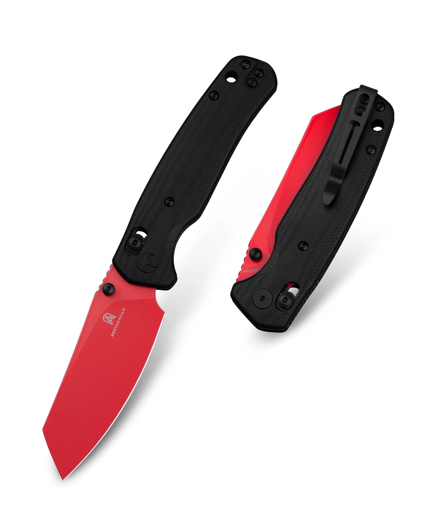 BESTECHMAN CICADA'S WING BMK06F: 3.15" 10Cr15MoV Blade, G10 Scales, B-Lock