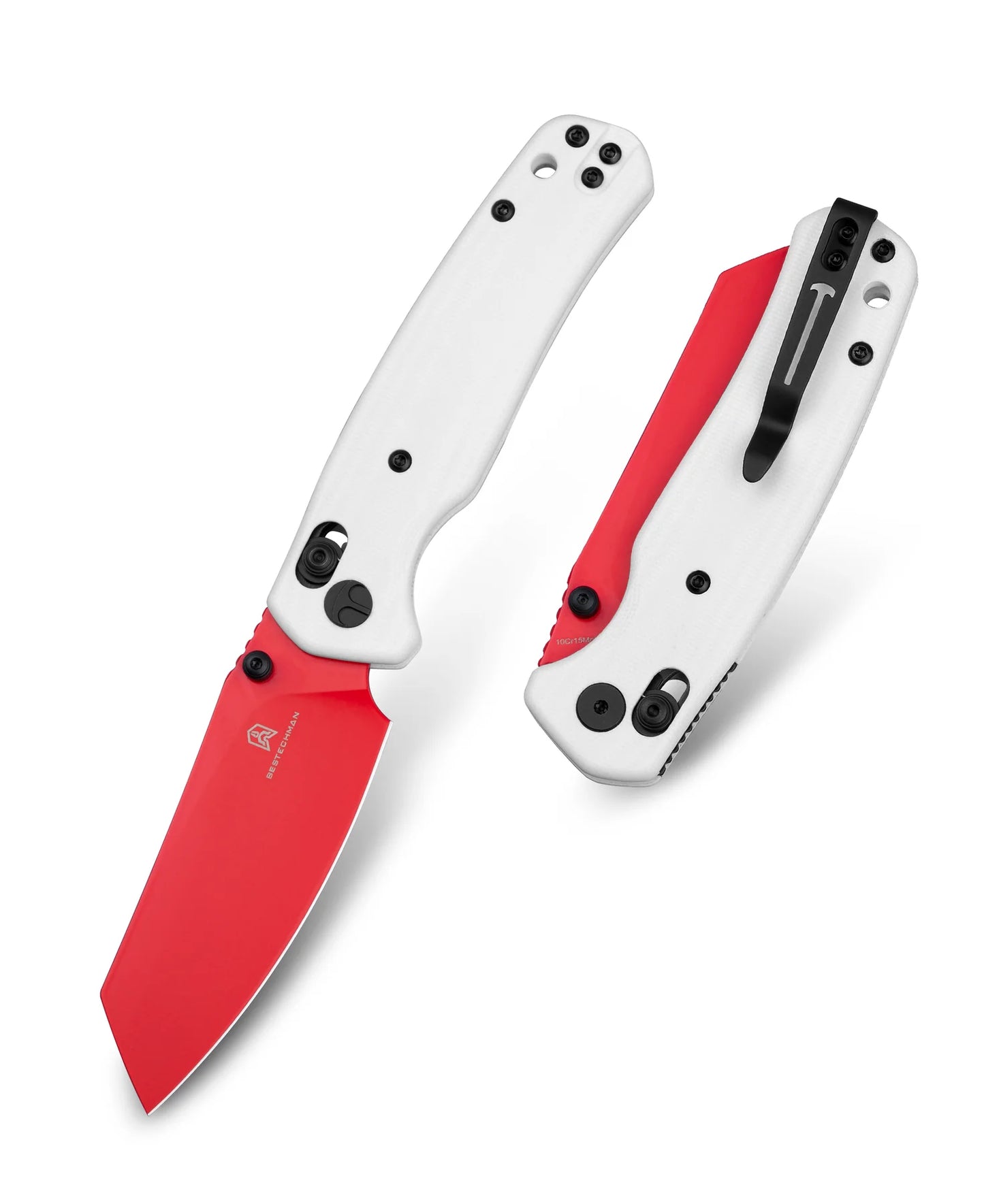 BESTECHMAN CICADA'S WING BMK06G: 3.15" 10Cr15MoV Blade, G10 Scales, B-Lock
