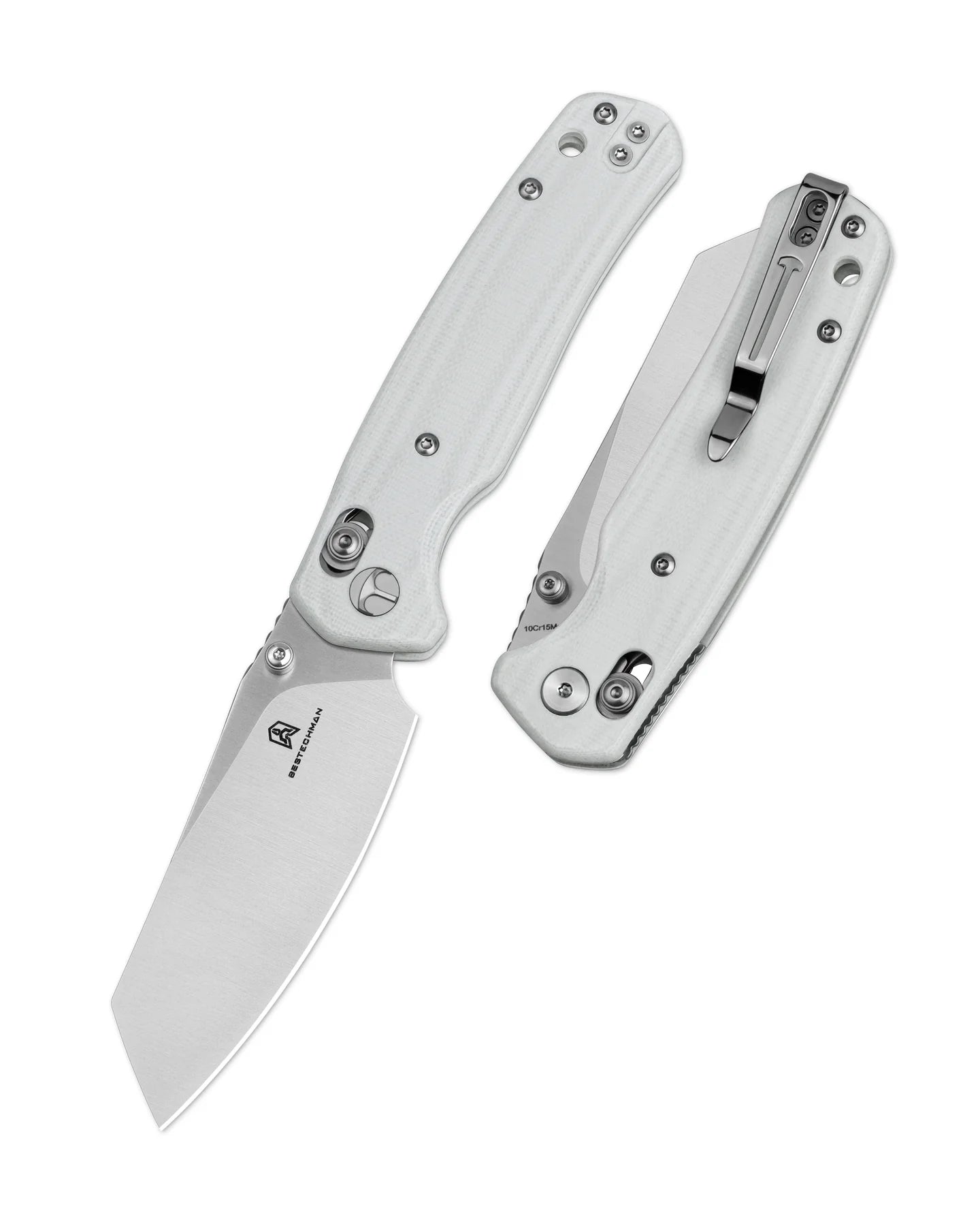 BESTECHMAN CICADA'S WING BMK06L 3.15" 10Cr15Mov Blade, G10 Scales, B-Lock