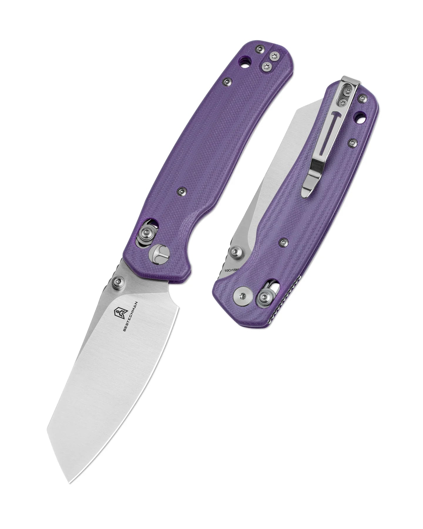 BESTECHMAN CICADA'S WING BMK06M 3.15" 10Cr15Mov Blade, G10 Scales, B-Lock