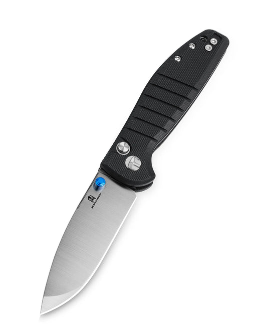 BESTECHMAN GOODBOY Jr. BMK10A: 2.83" D2 Steel Blade, G10 Scales, Button Lock