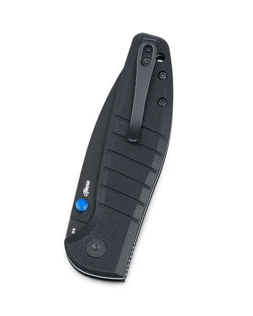 BESTECHMAN GOODBOY Jr. BMK10E: 2.83" D2 Steel Blade, G10 Scales, Button Lock
