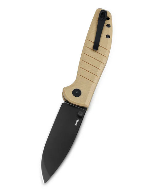 BESTECHMAN GOODBOY Jr. BMK10F: 2.83" D2 Steel Blade, G10 Scales, Button Lock