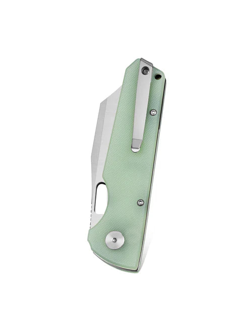 BESTECHMAN Guardian BMK11A: 3.209" D2 Blade, G10 Scales, Button Lock, Folding Knife