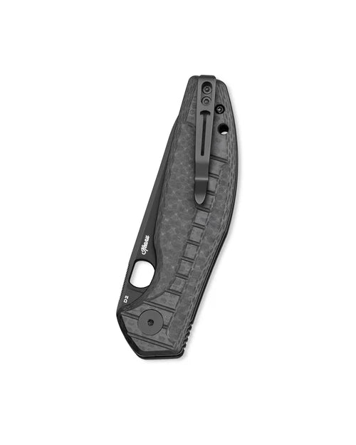 BESTECHMAN Angry Owl BMK12F-2: 3.252" D2 Blade, G10 Scales, Button Liner Lock, Folding Knife