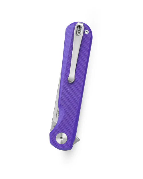 BESTECHMAN FLICK BMK13B: 3.49" D2 Steel Blade, G10 Scales, Liner Lock, Flipper
