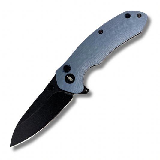 BNB Knives Button Lock Raven BNB2424 Gravity Grey