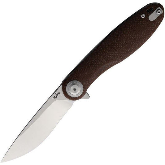 B'Yond EDC Euru  - Brown Micarta BEDC2104-BRN