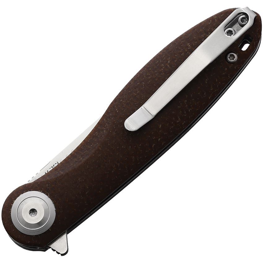 B'Yond EDC Euru  - Brown Micarta BEDC2104-BRN