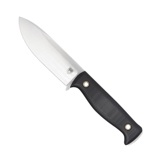 Cobratec Back Country Black Fixed Blade Knife  CTBCYDNS