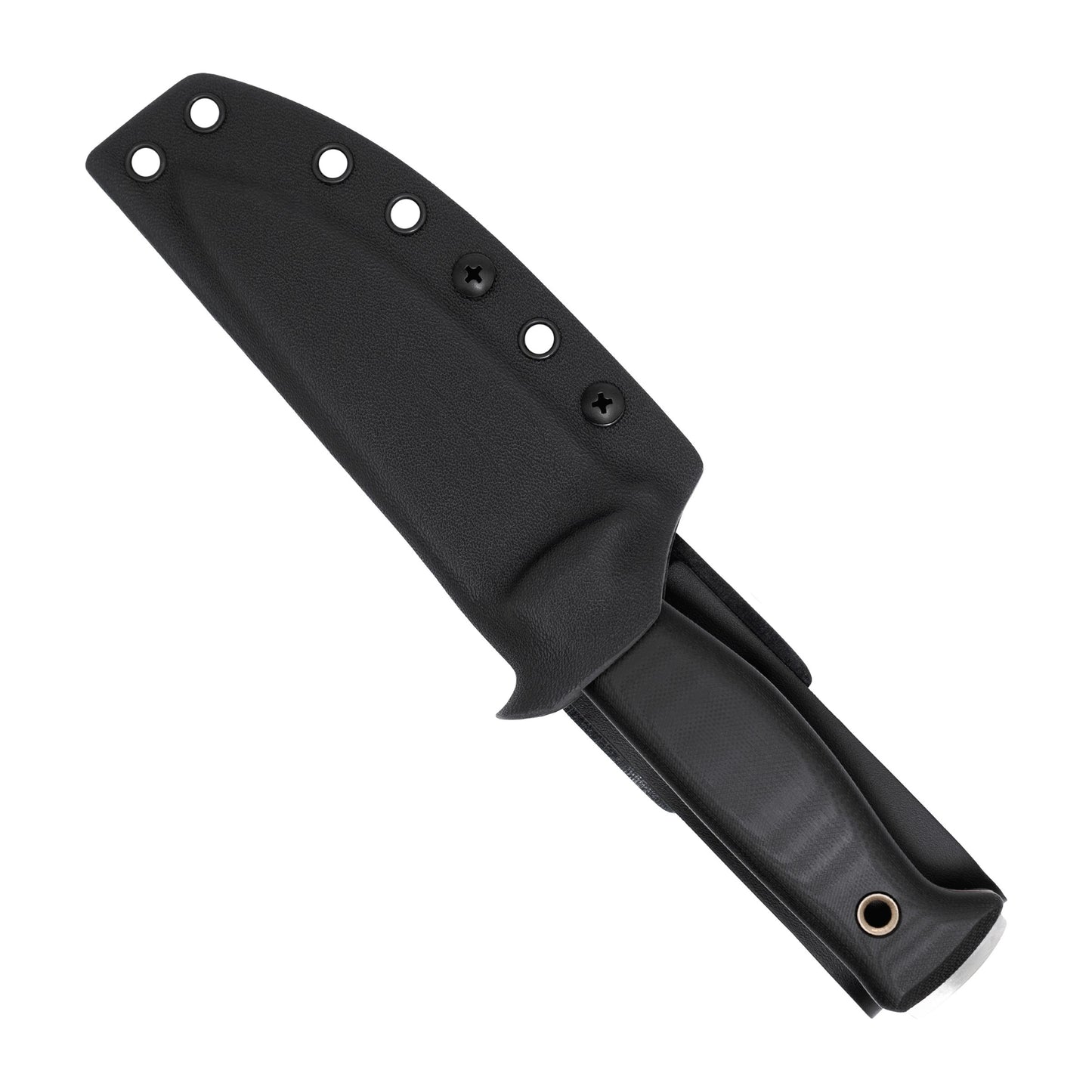 Cobratec Back Country Black Fixed Blade Knife  CTBCYDNS