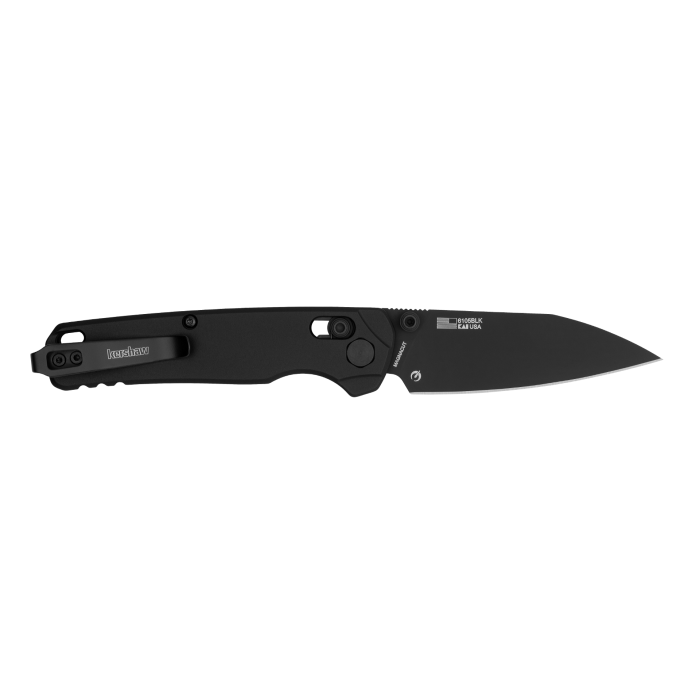 Kershaw USA-Made Bel Air DuraLock  Knife 3.1" CPM-MagnaCut Black PVD Blade 6105BLK