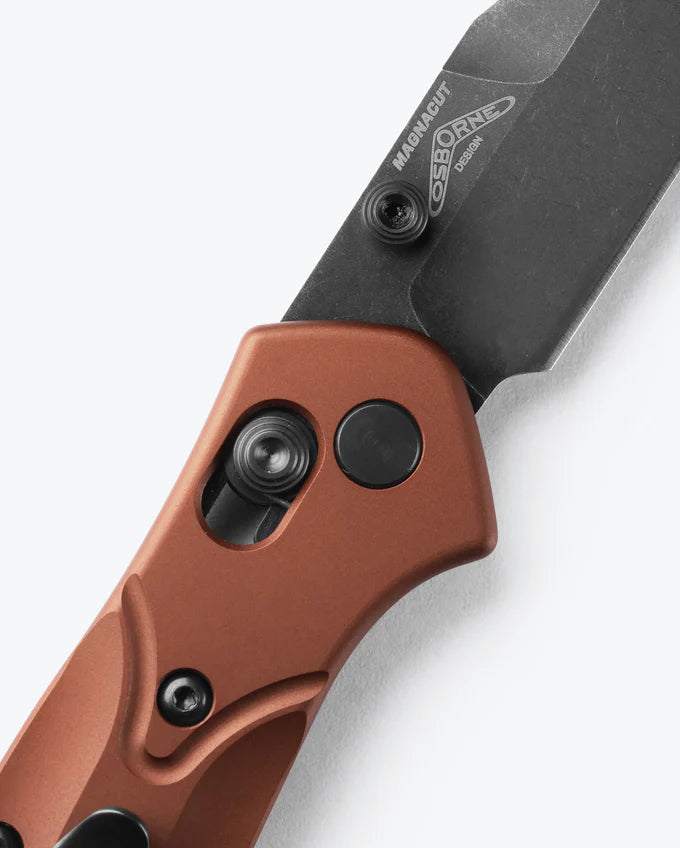 Benchmade 940BK-03 Osborne Burnt Copper Aluminum MagnaCut Blade EDC Knife