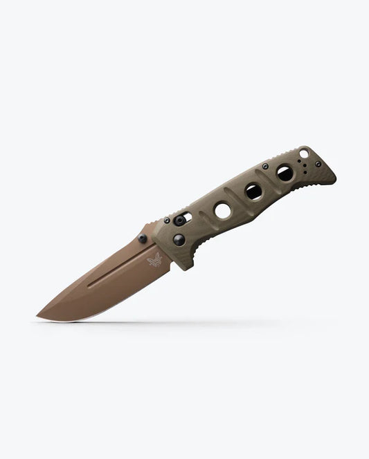 Benchmade Adamas AXIS Lock Knife Olive G-10 3.8" Fe Blade 275FE-2