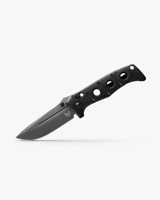 Benchmade Adamas AXIS Lock Knife Black G-10 with A 3.8" Gray Blade BM-275GY-1