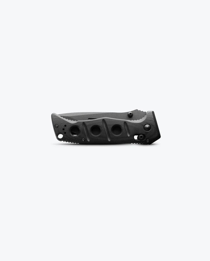 Benchmade Adamas AXIS Lock Knife Black G-10 with A 3.8" Gray Blade BM-275GY-1