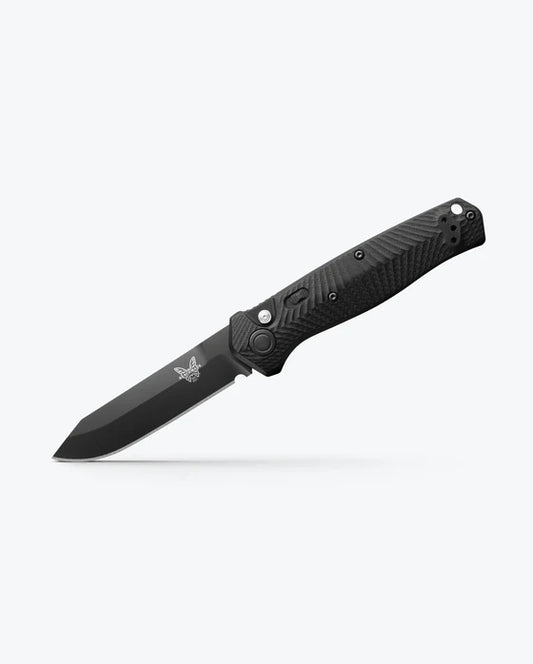 Benchmade Mediator Automatic Knife Black G-10 and Black 3.3" Blade 8551BK