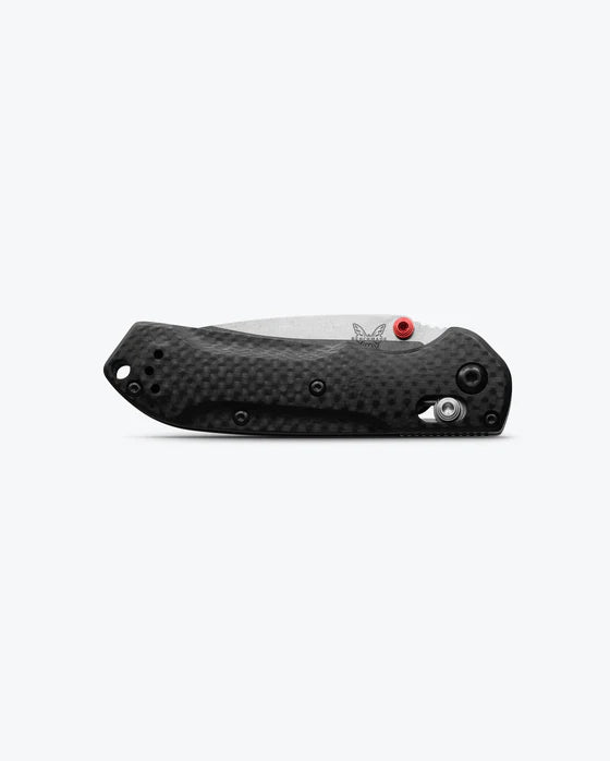 Benchmade Mini Freek AXIS Lock Knife Carbon Fiber S90V 3" Stonewash Blade BM-565-1