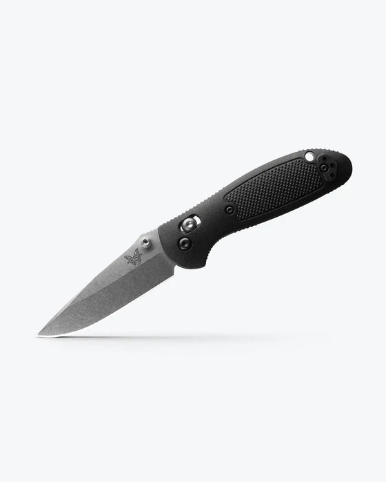 Benchmade Mini Griptilian AXIS Lock Knife Black 2.91" Satin Blade BM-556-S30V