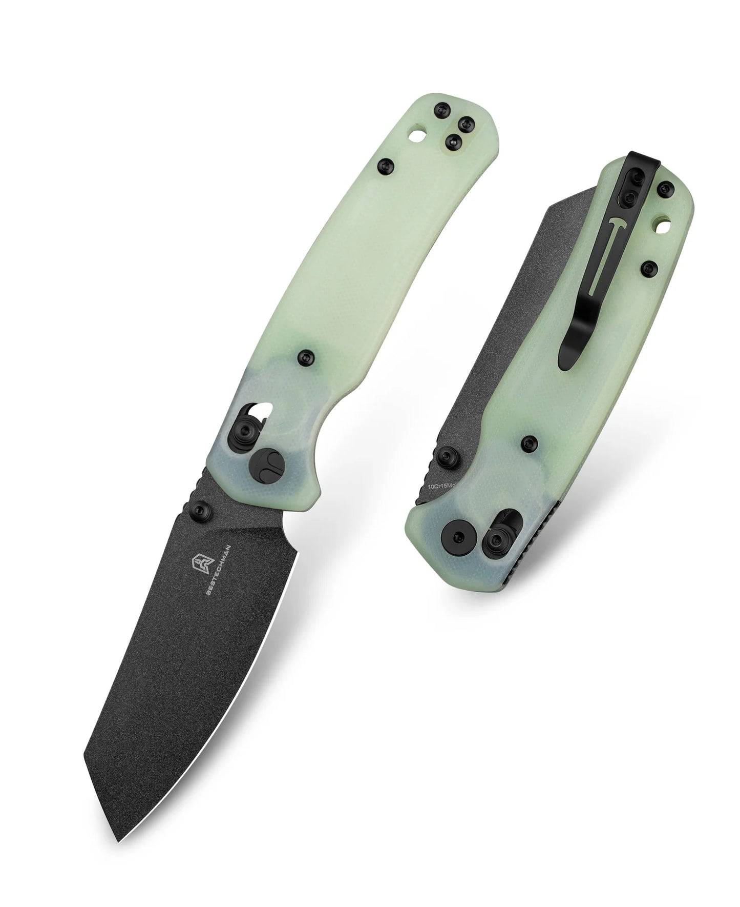 BESTECHMAN CICADA'S WING BMK06A: 3.15" 10Cr15MoV Blade, G10 Scales, B-Lock, Folding Knife